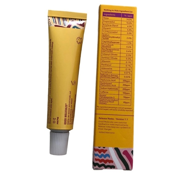 NWT Good Molecules Yerba Mate Wake Up Eye Gel NIB New Ulta Beauty - Picture 5 of 6